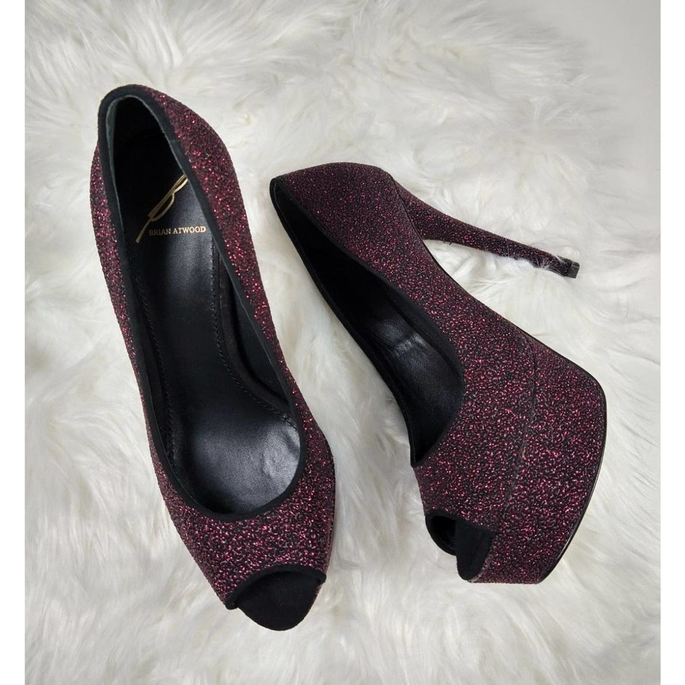 Brian Atwood Bambola Peep Toe NIB